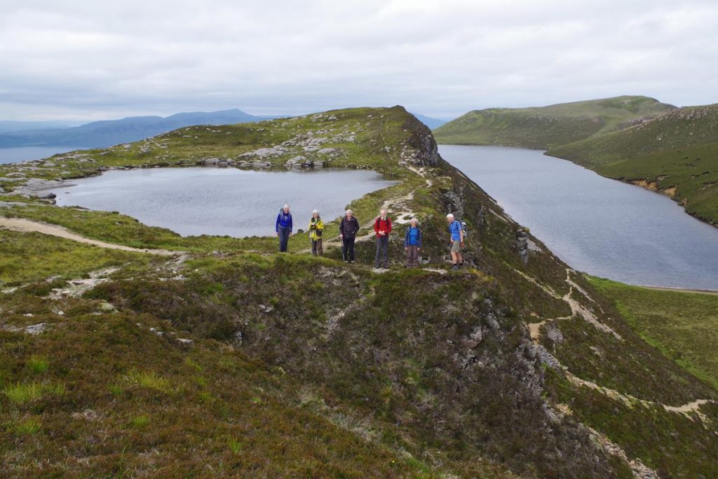 Picture of FRCC Members on Dun Caan, Raasay